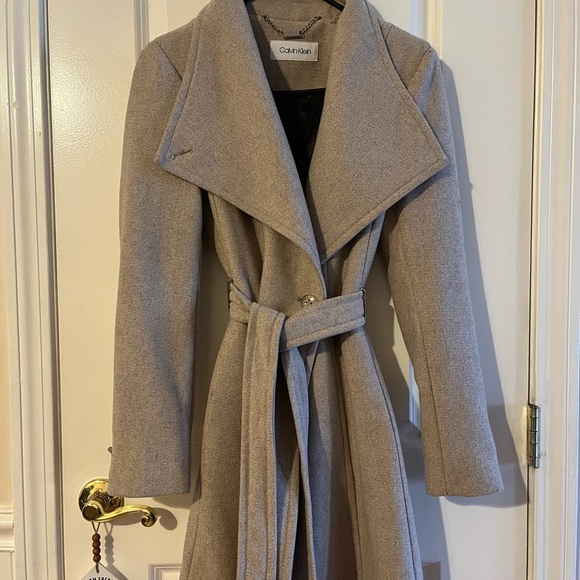 Calvin Klein Wool Coat - Picture 6 of 6